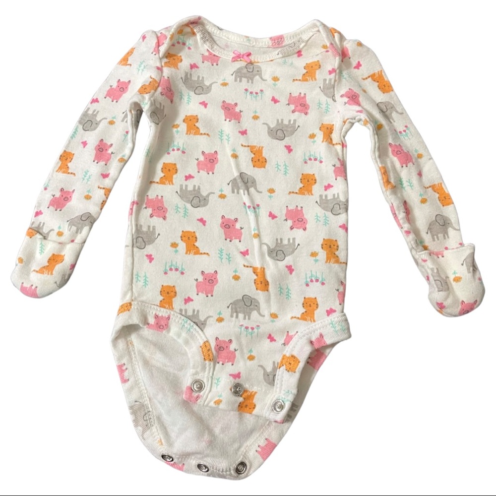 Newborn Carter’s Long Sleeve Onesie